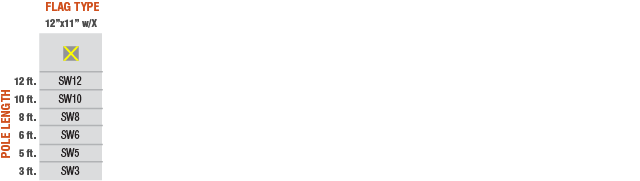 Super Whips Heavy Duty Lighted Warning Whips