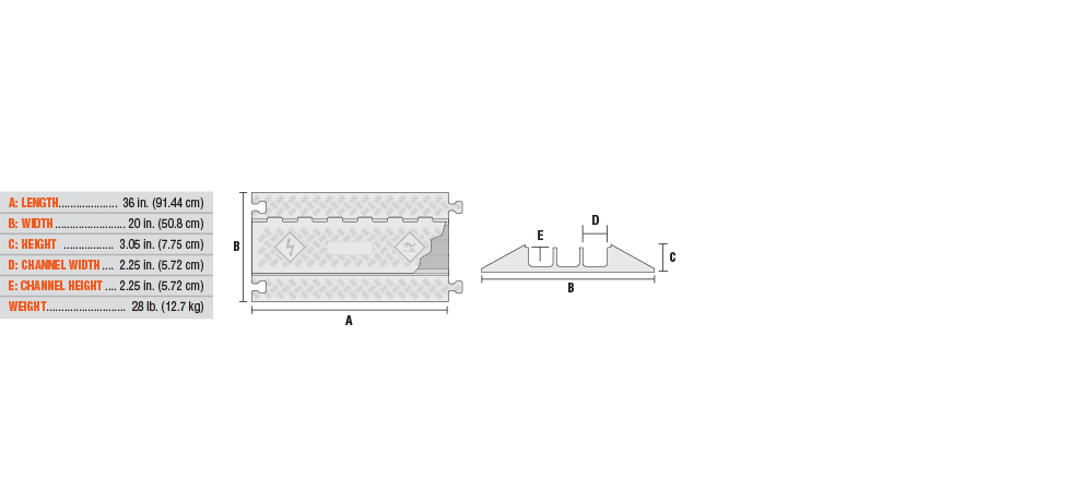 3-Channel Heavy Duty Linebacker